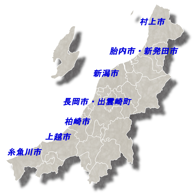 新潟県釣り場ポイントマップ/釣り広場.com